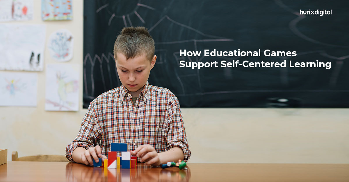 How Educational Games Support Self-Centered Learning