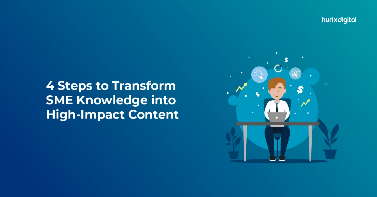 4 Steps to Transform SME Knowledge into High-Impact Content