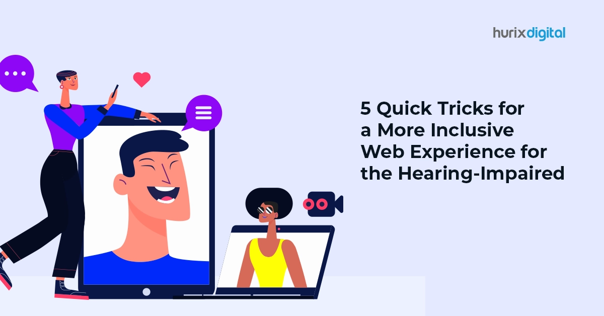 Web Experience for the Hearing-Impaired