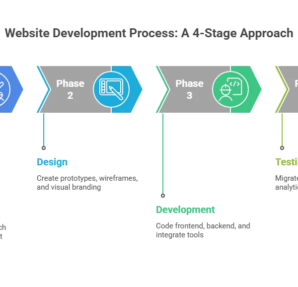 The Website Development Process: A 4-Stage Approach