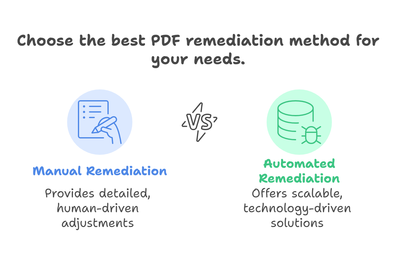 The Two Ways of Implementing PDF Remediation