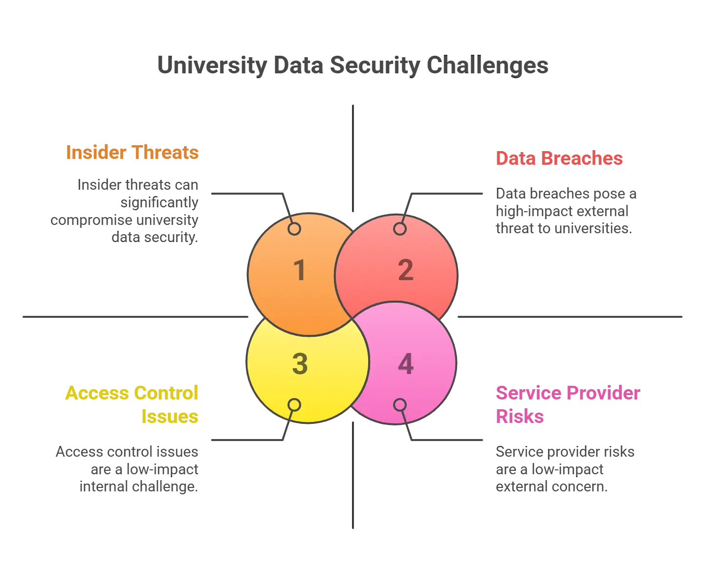 Challenges in Securing the Sensitive Data of Universities