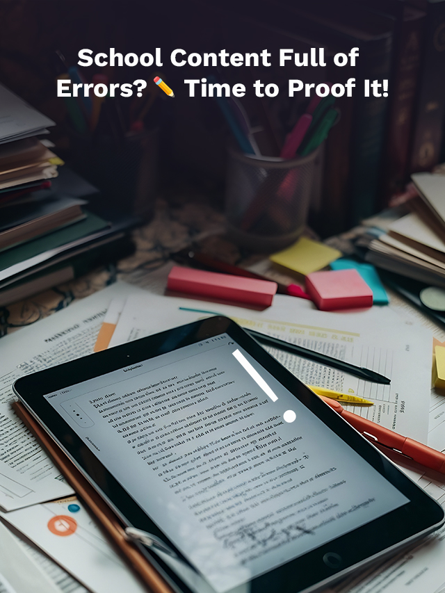 Proofread Like a Pro: Why Accuracy Matters in Education!