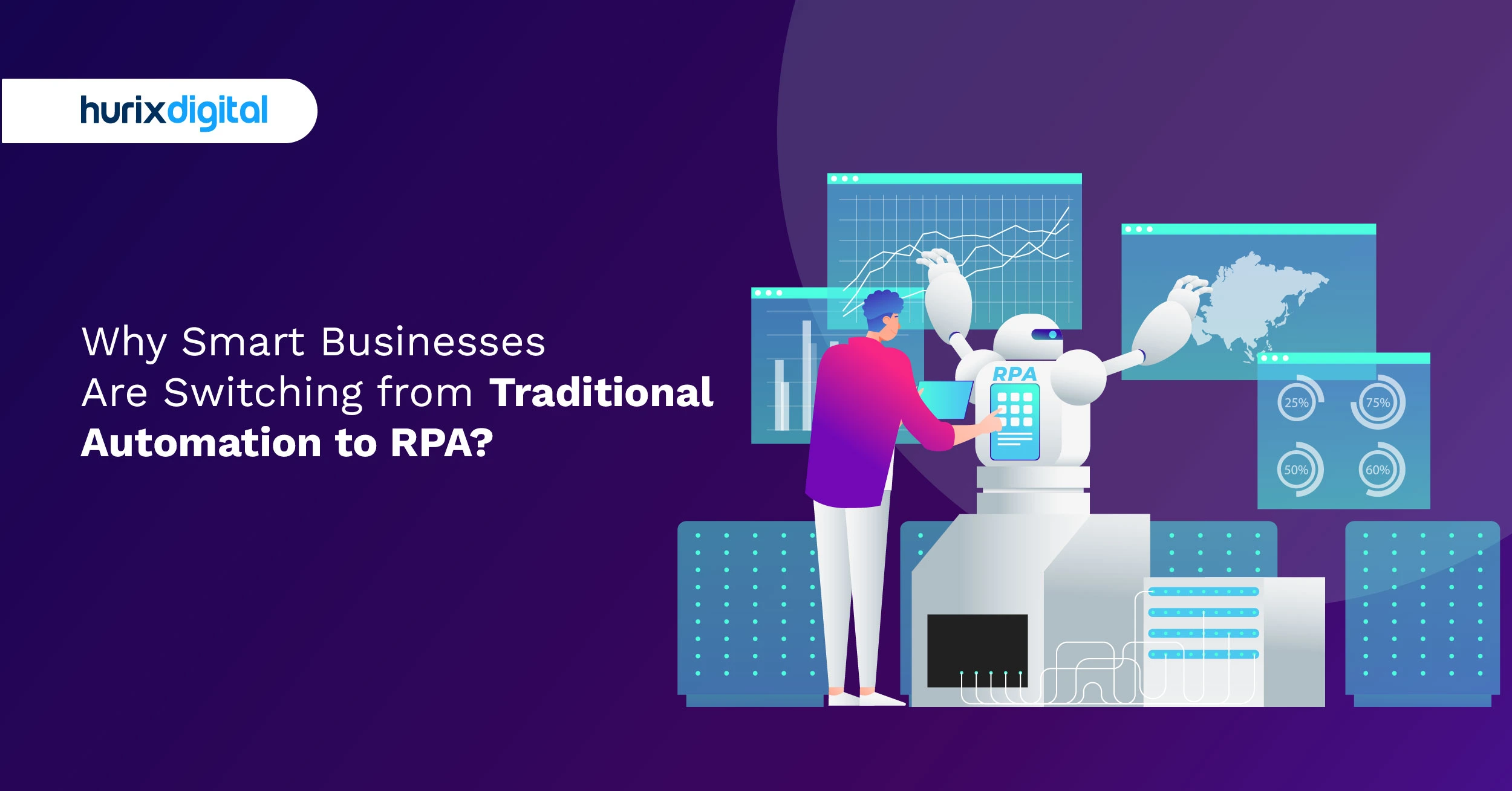 Why Smart Businesses Are Switching from Traditional Automation to RPA?