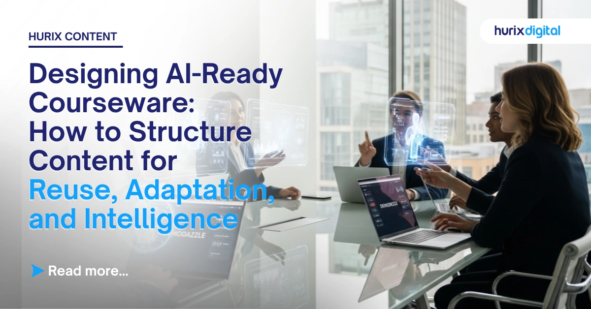 Designing AI-Ready Courseware: How to Structure Content for Reuse, Adaptation, and Intelligence