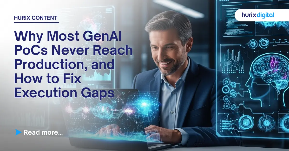Why Most GenAI PoCs Never Reach Production, and How to Fix Execution Gaps