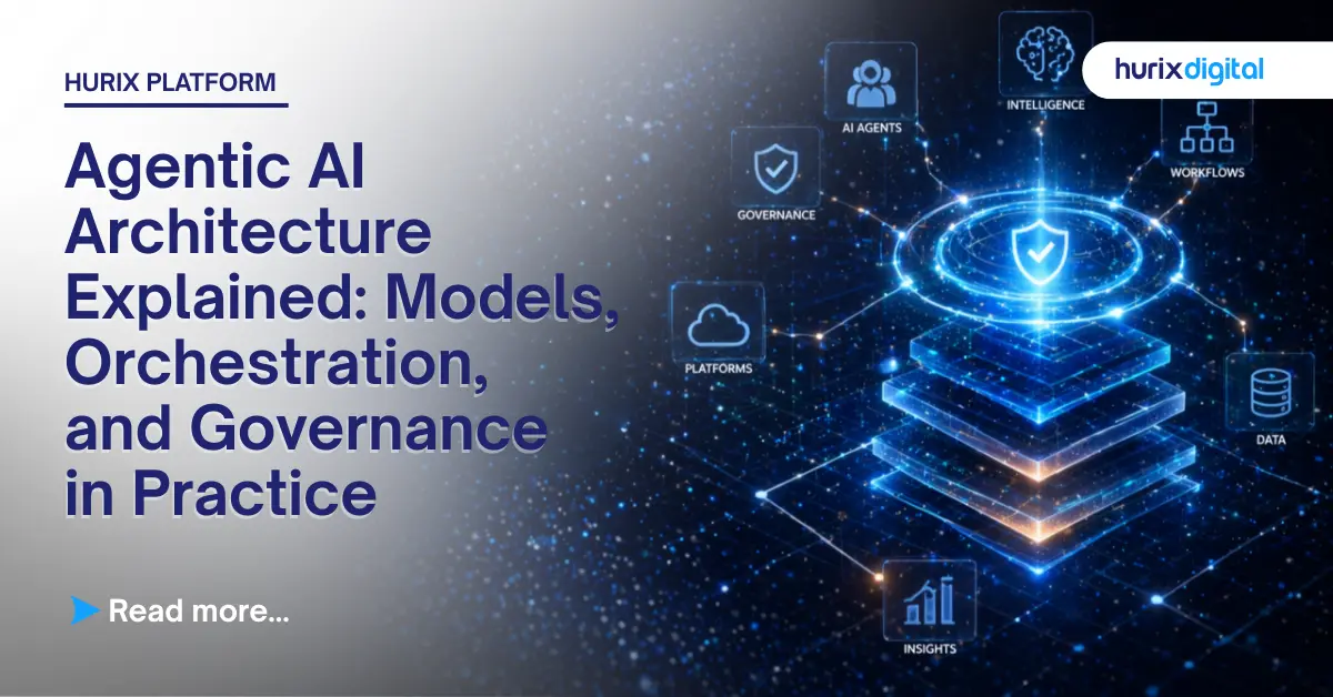 Agentic AI Architecture Explained: Models, Orchestration, and Governance in Practice