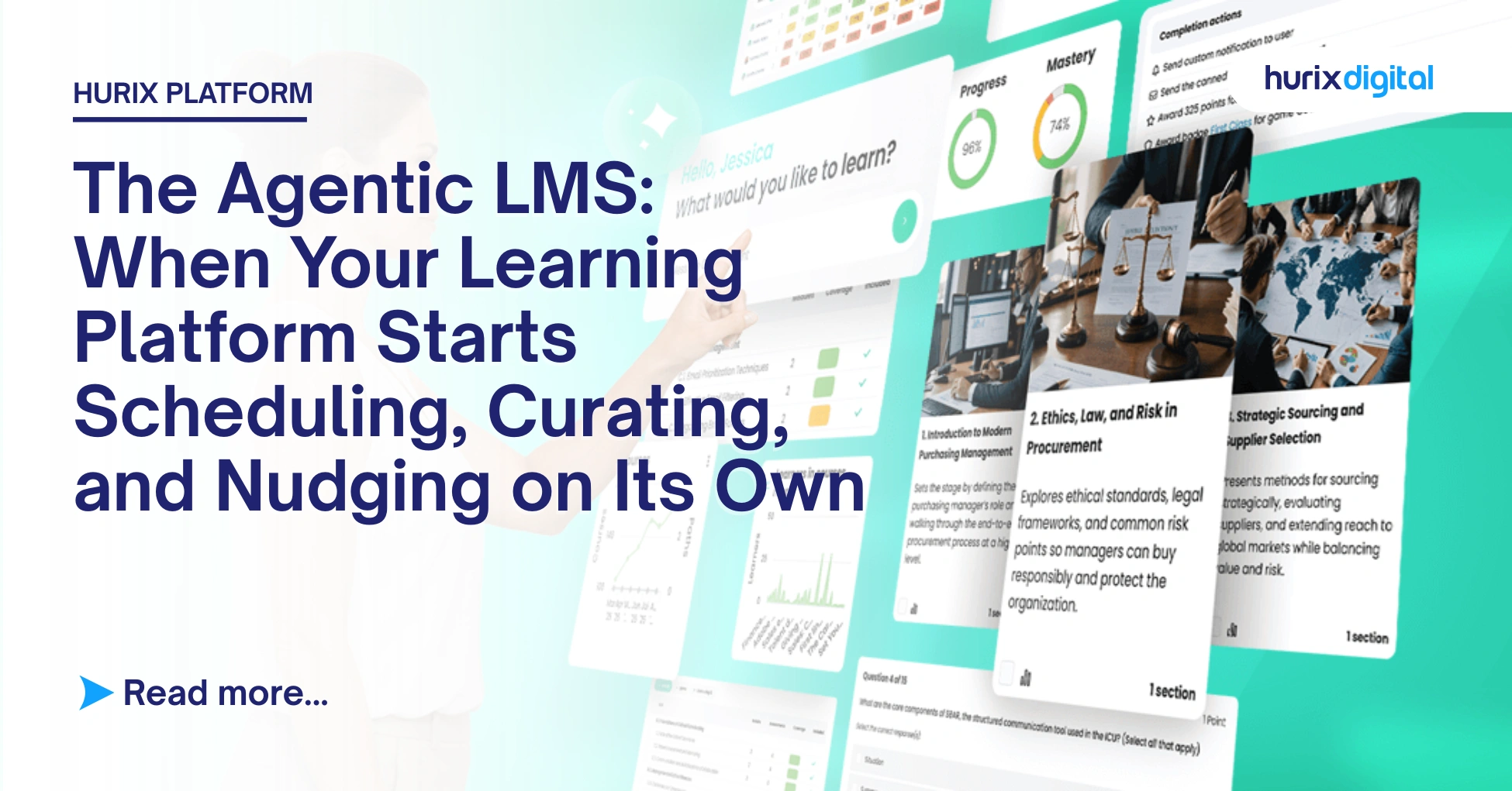 The Agentic LMS: When Your Learning Platform Starts Scheduling, Curating, and Nudging on Its Own